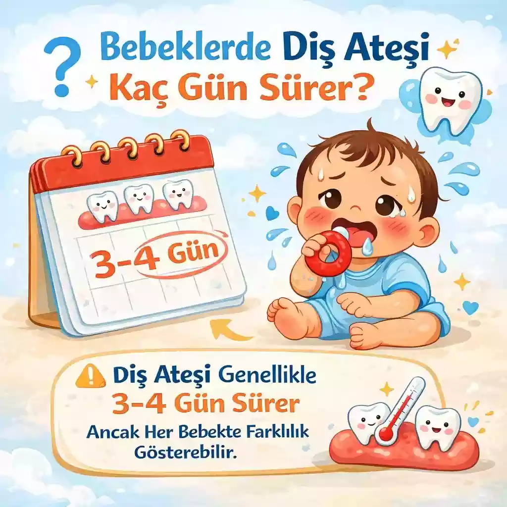 Diş Ateşi ile Hastalık Ateşi Arasındaki Farklar – Bebeklerde Diş Ateşi Süresi