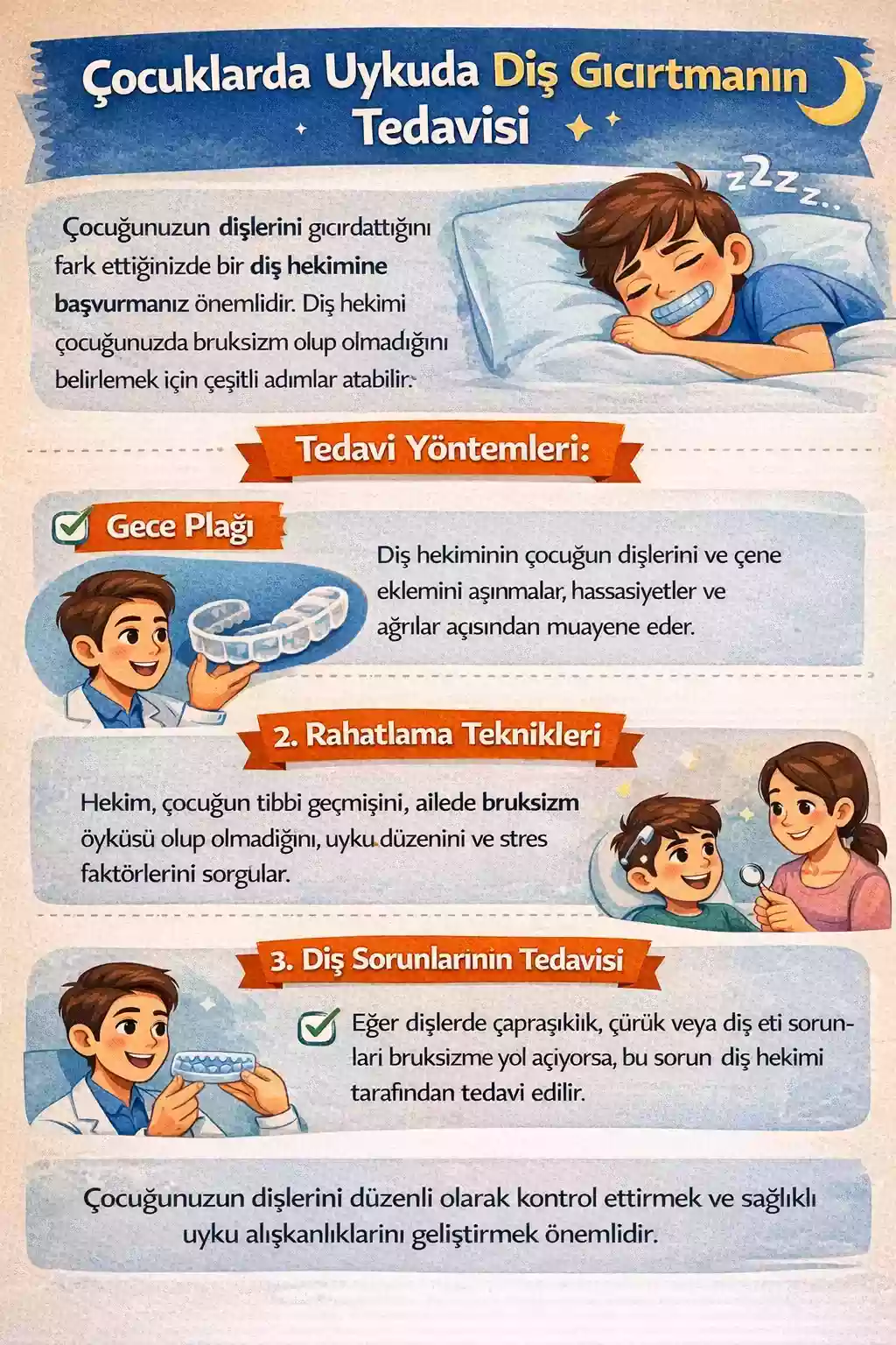 3 yaşındaki çocuğun uyurken diş gıcırdatması – Evde yapılabilecekler 3 yaşındaki çocuğun uyurken diş gıcırdatması – Evde yapılabilecekler