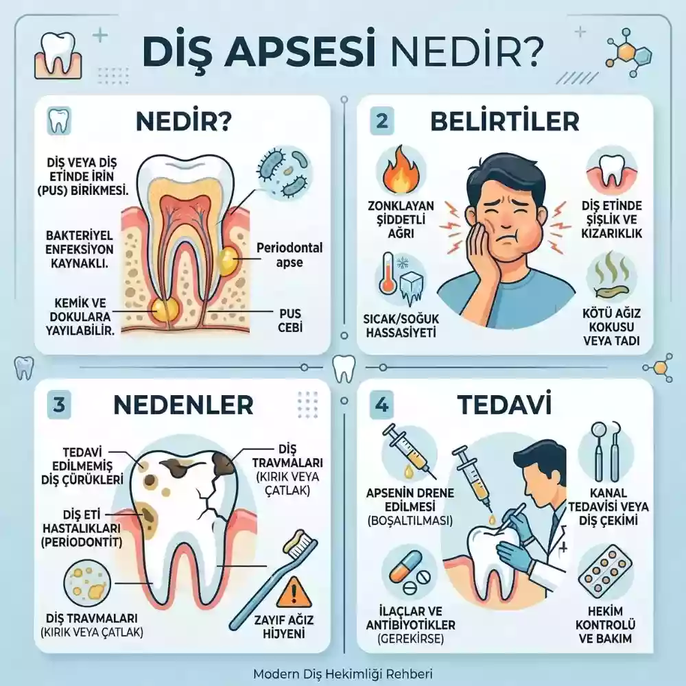Diş Apsesi Nedir?
