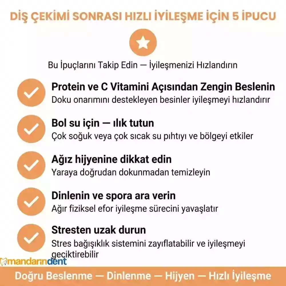 Diş çekimi sonrası pıhtı ne zaman düşer – ağrı ve iyileşme süreci