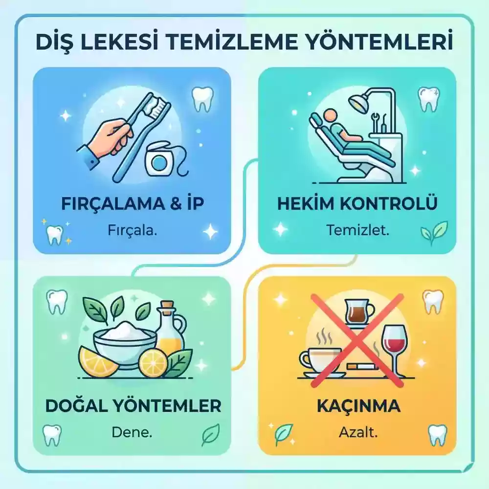 Dişteki siyah lekeler nasıl geçer – Temizleme yöntemleri