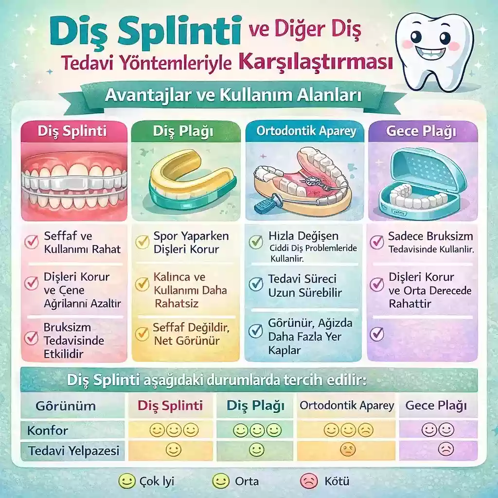 Çene eklemi tedavisi: splint nedir? – Diğer tedaviler