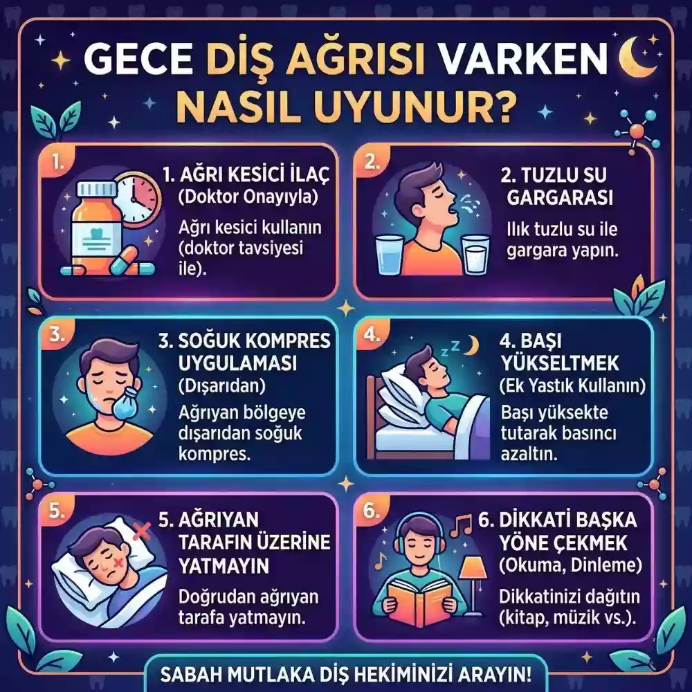 Uyutmayan diş ağrısı nasıl geçer – Nasıl uyunur?