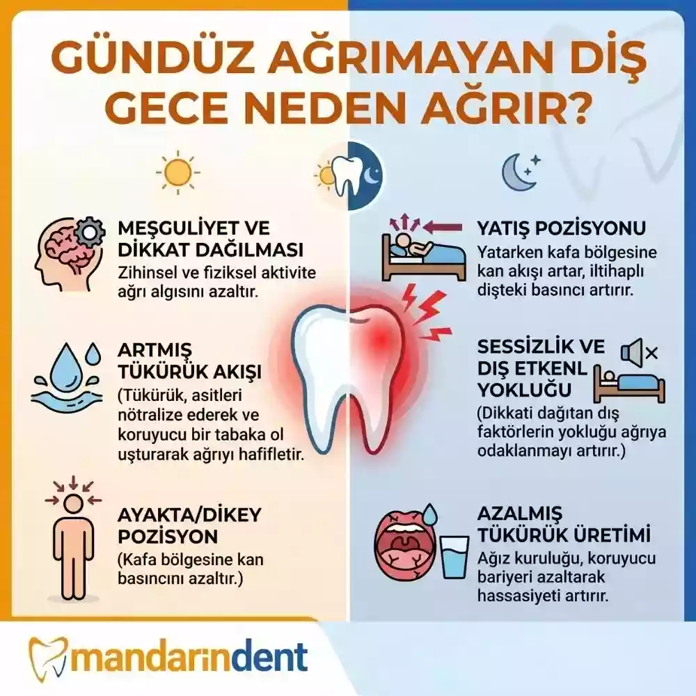 Uyutmayan diş ağrısı nasıl geçer – Gece neden artar?
