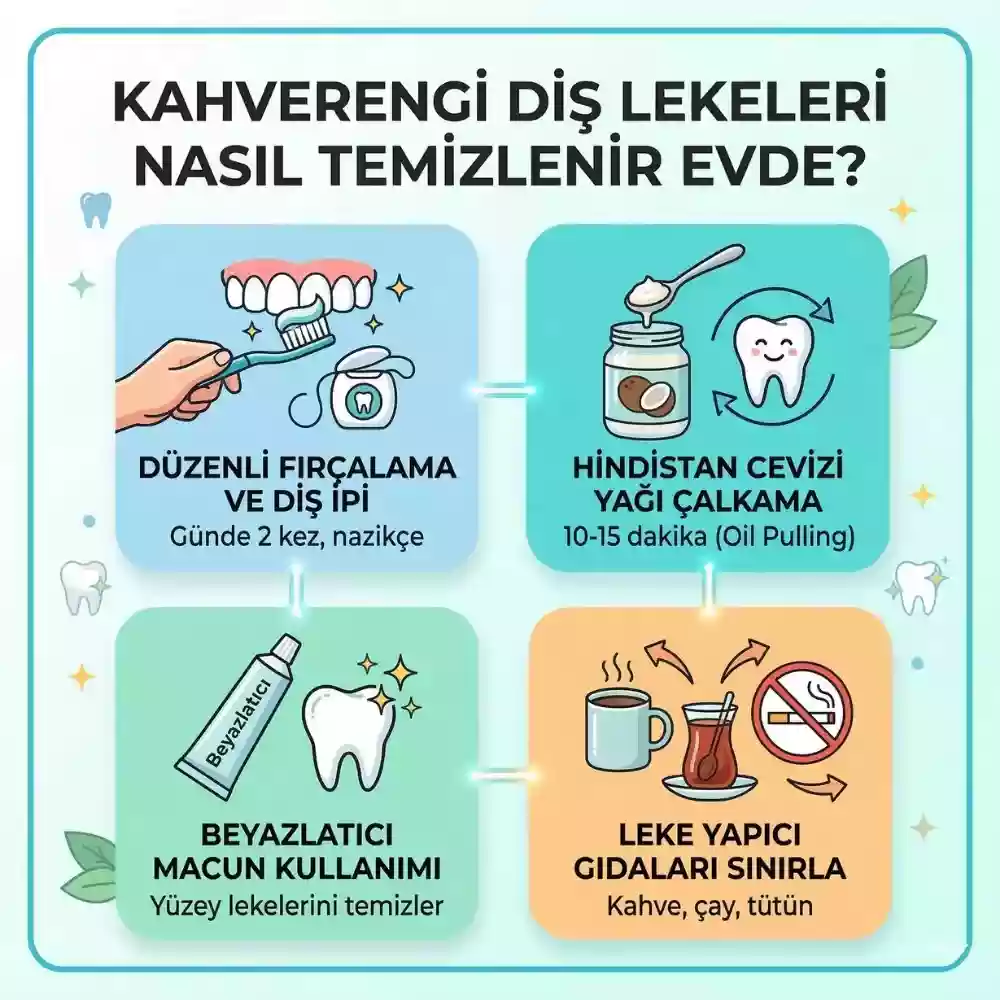 Dişteki siyah lekeler nasıl geçer – Evde bakım