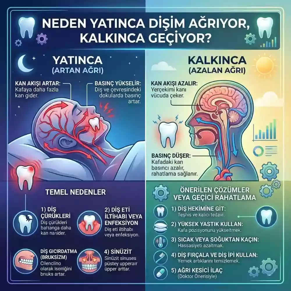Uyutmayan diş ağrısı nasıl geçer – Yatınca neden ağrır?