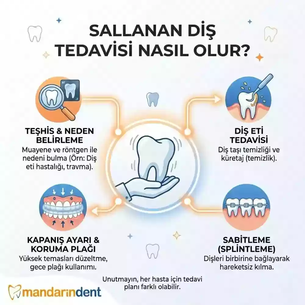 Sallanan diş tedavisi, ne zaman çekilir – Tedavi nasıl olur?